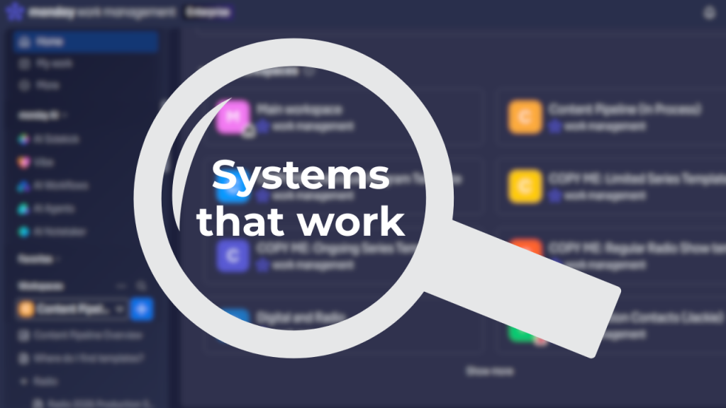 Systems that work